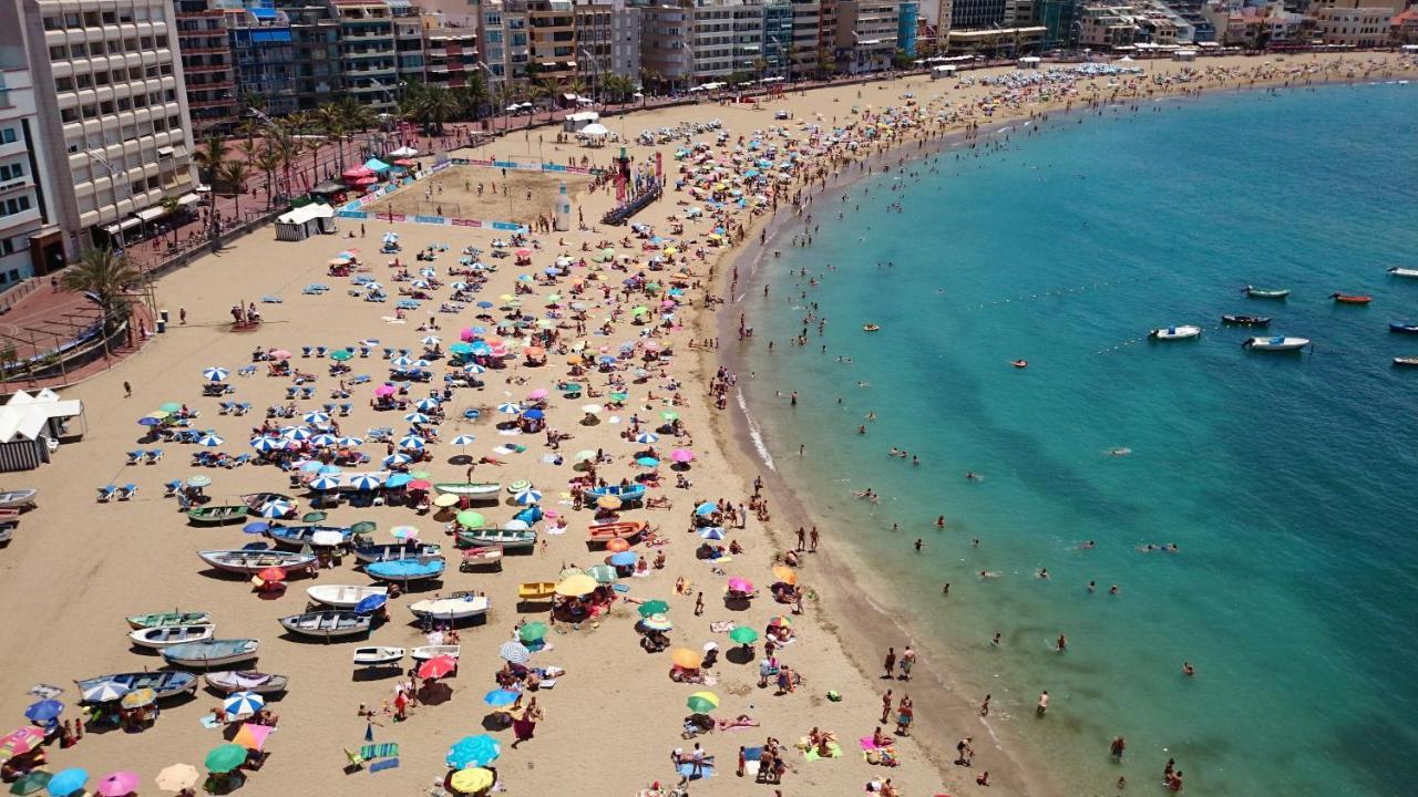 Huge Balcony Over Las Canteras By Canariasgetaway Las Palmas de Gran Canaria Luaran gambar